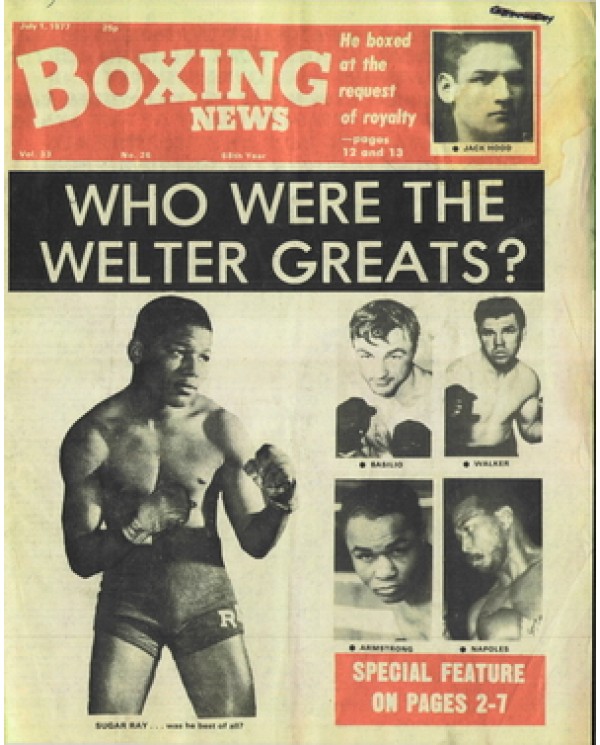 Boxing News magazine  1.7.1977 Download pdf